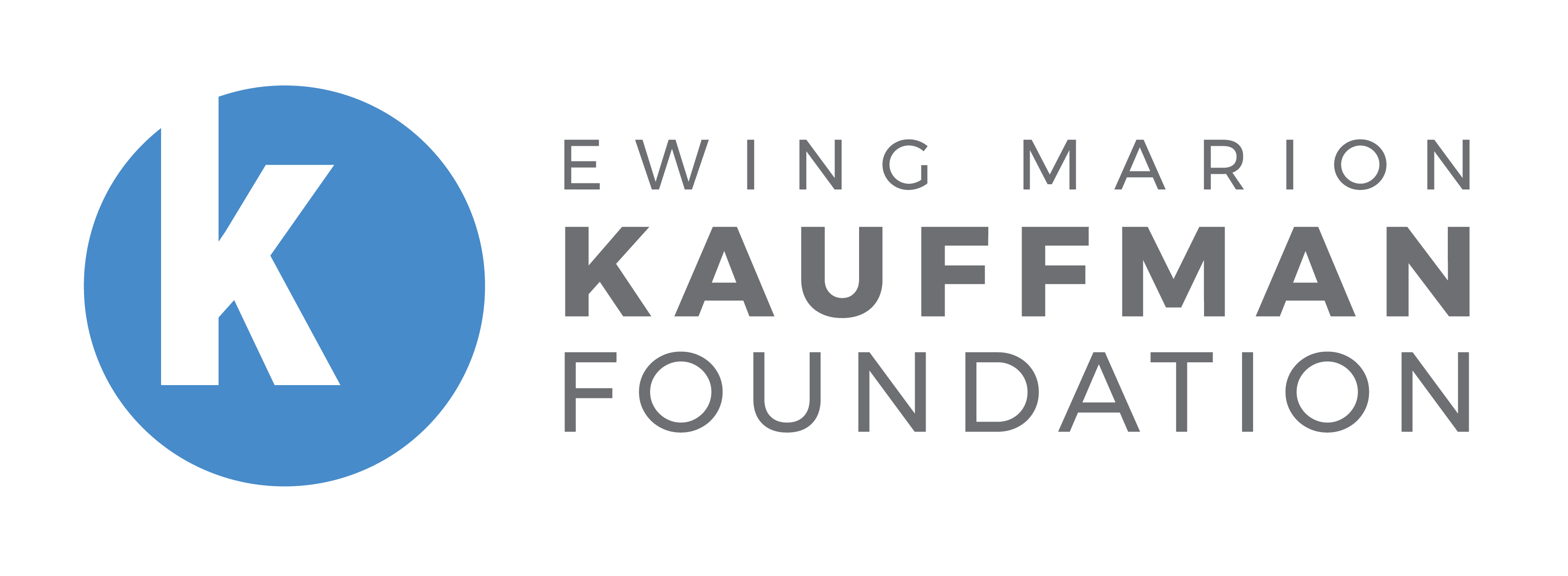 The Ewing Marion Kauffman Foundation logo